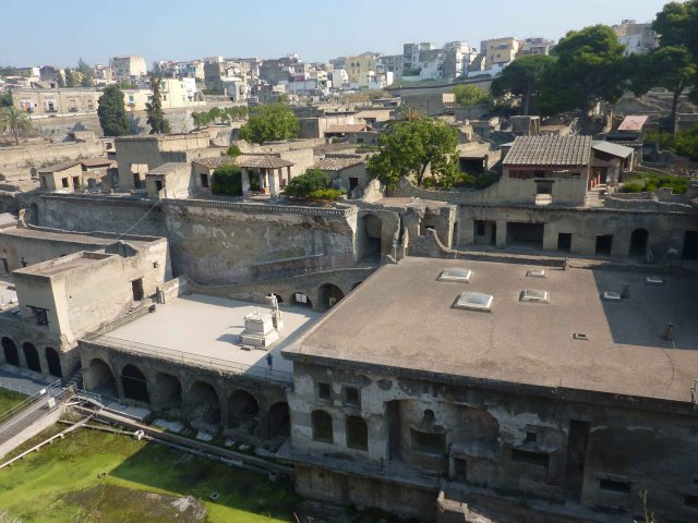 Photos des ruines de Herculanum